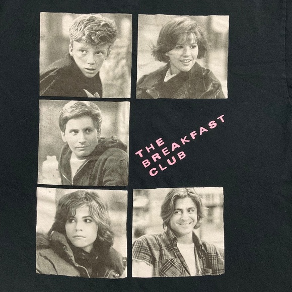 The Breakfast Club Junk Food Clothing Los Angeles 100% cotton T-shirt  Small tee - Picture 3 of 4